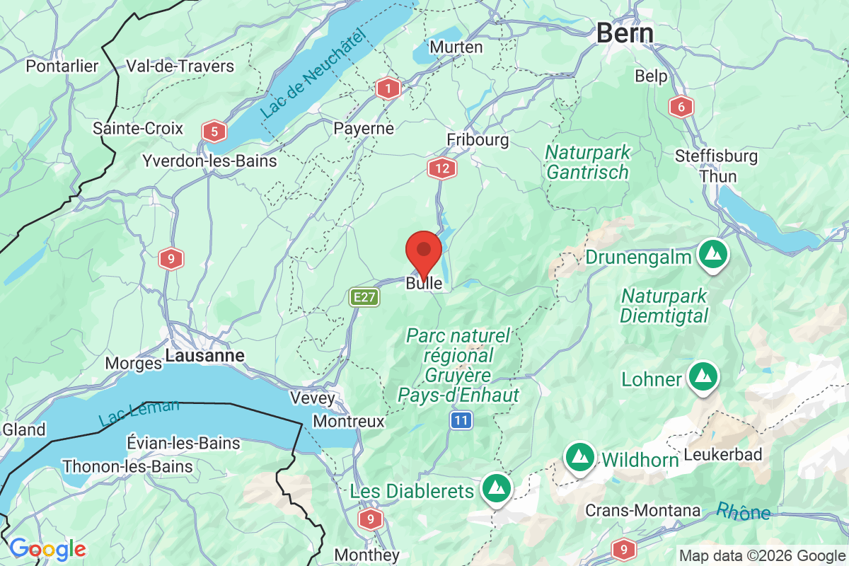 Carte de l'activité