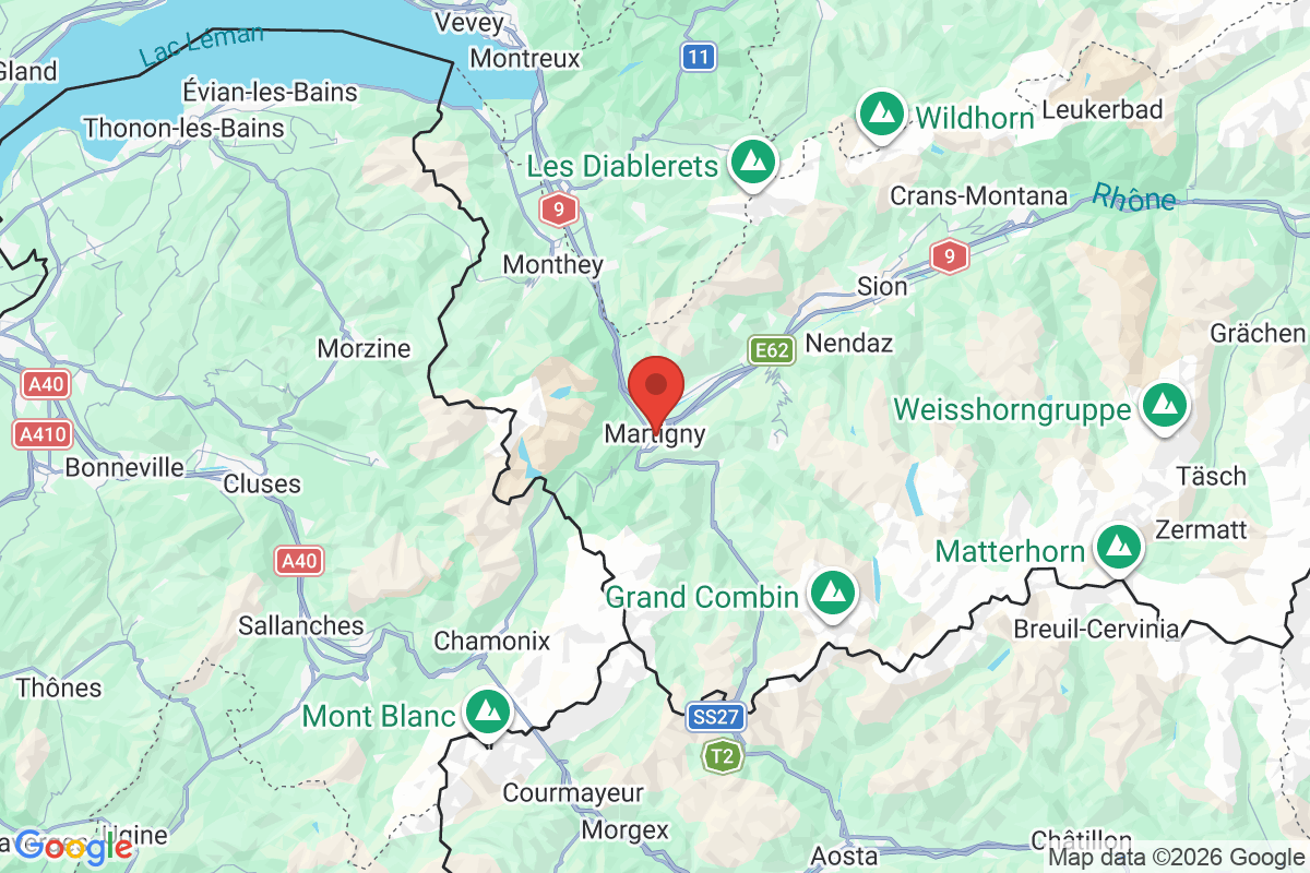 Carte de l'activité