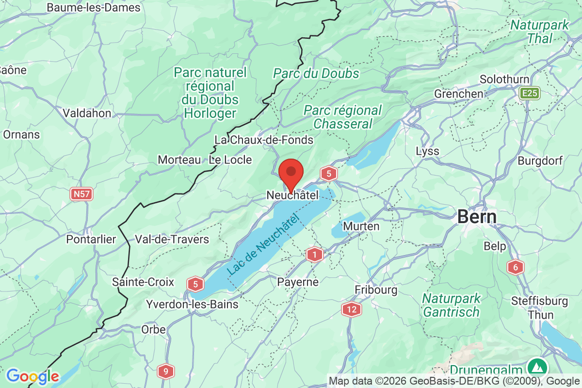 Carte de l'activité