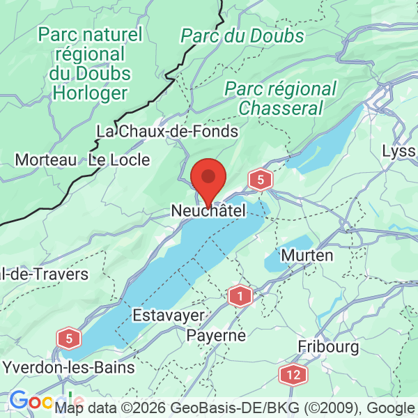 Carte de l'activité