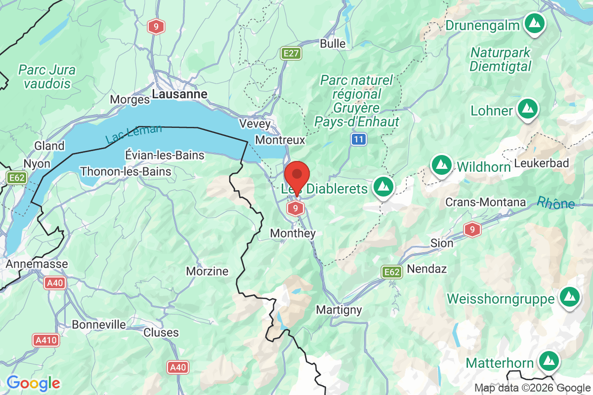 Carte de l'activité