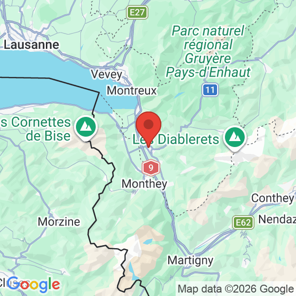 Carte de l'activité