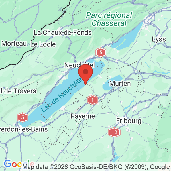 Carte de l'activité
