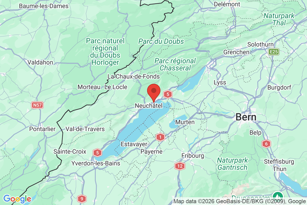 Carte de l'activité