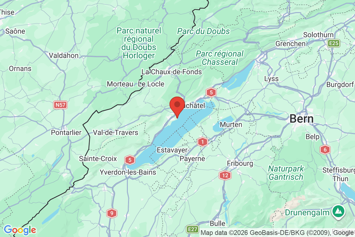 Carte de l'activité
