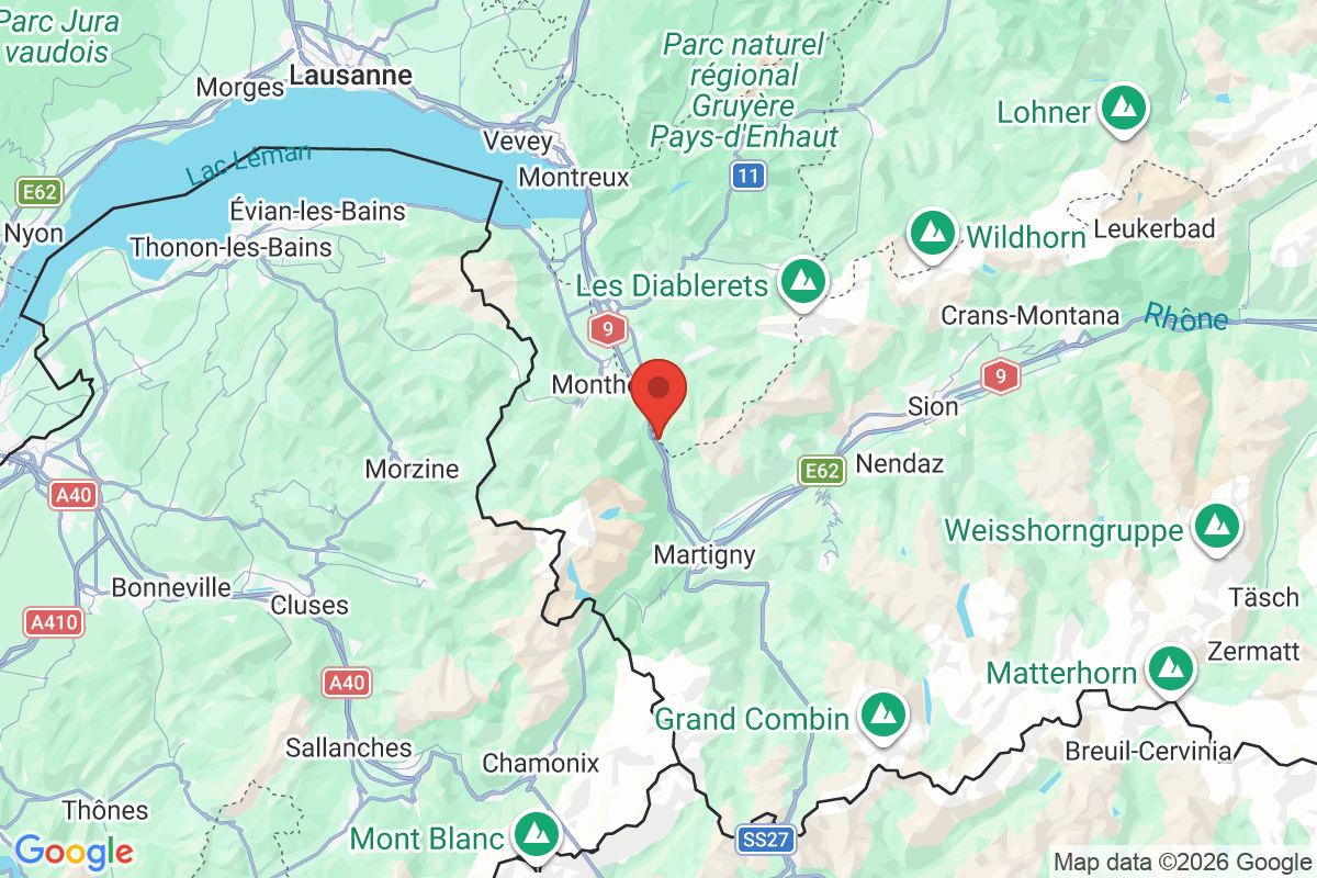 Carte de l'activité