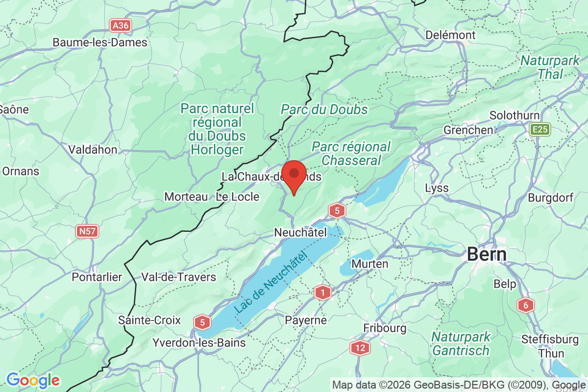 Carte de l'activité