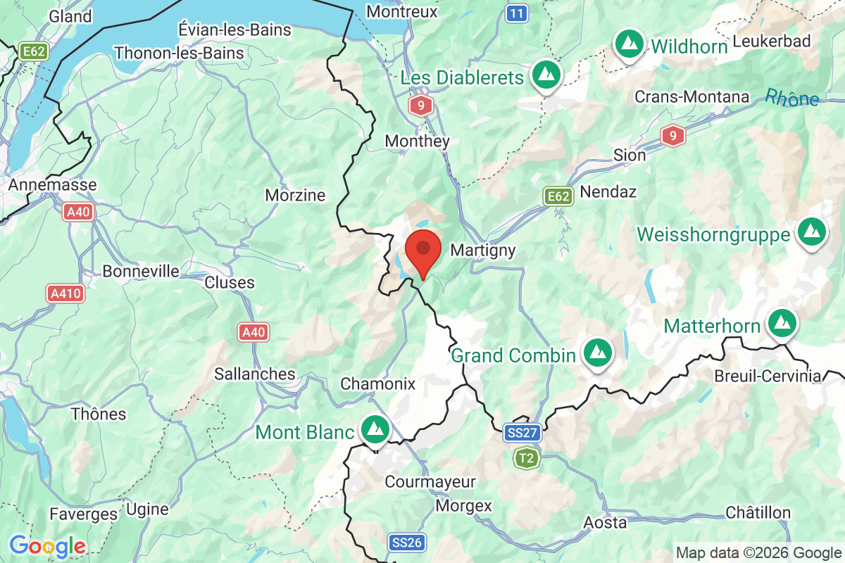 Carte de l'activité