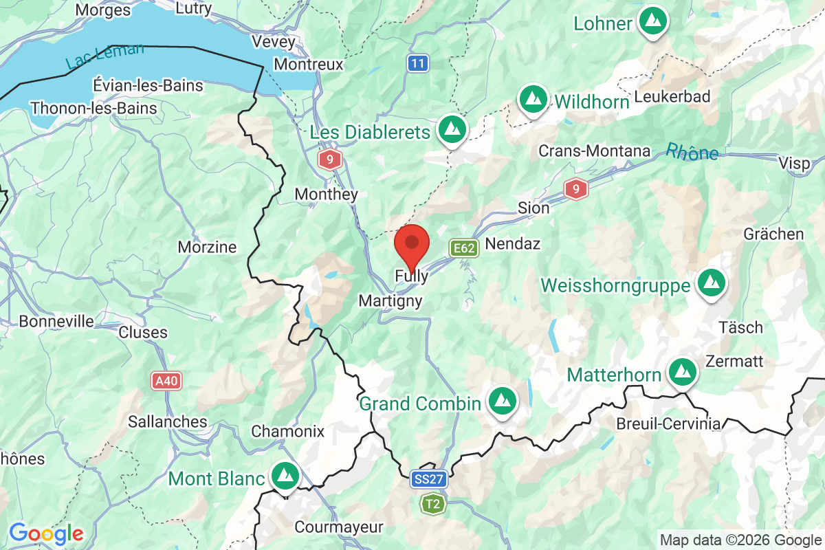 Carte de l'activité