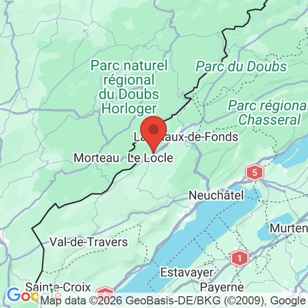 Prévisualisation de la carte
