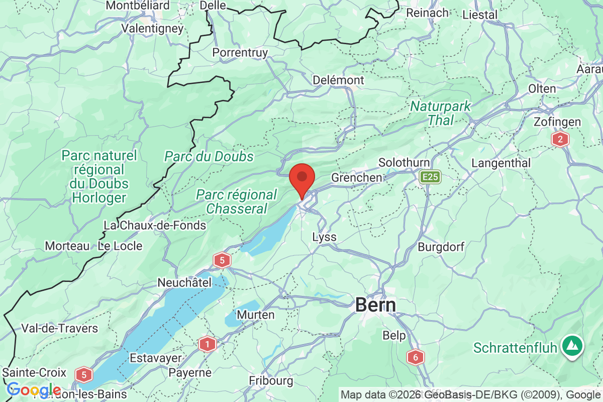Carte de l'activité