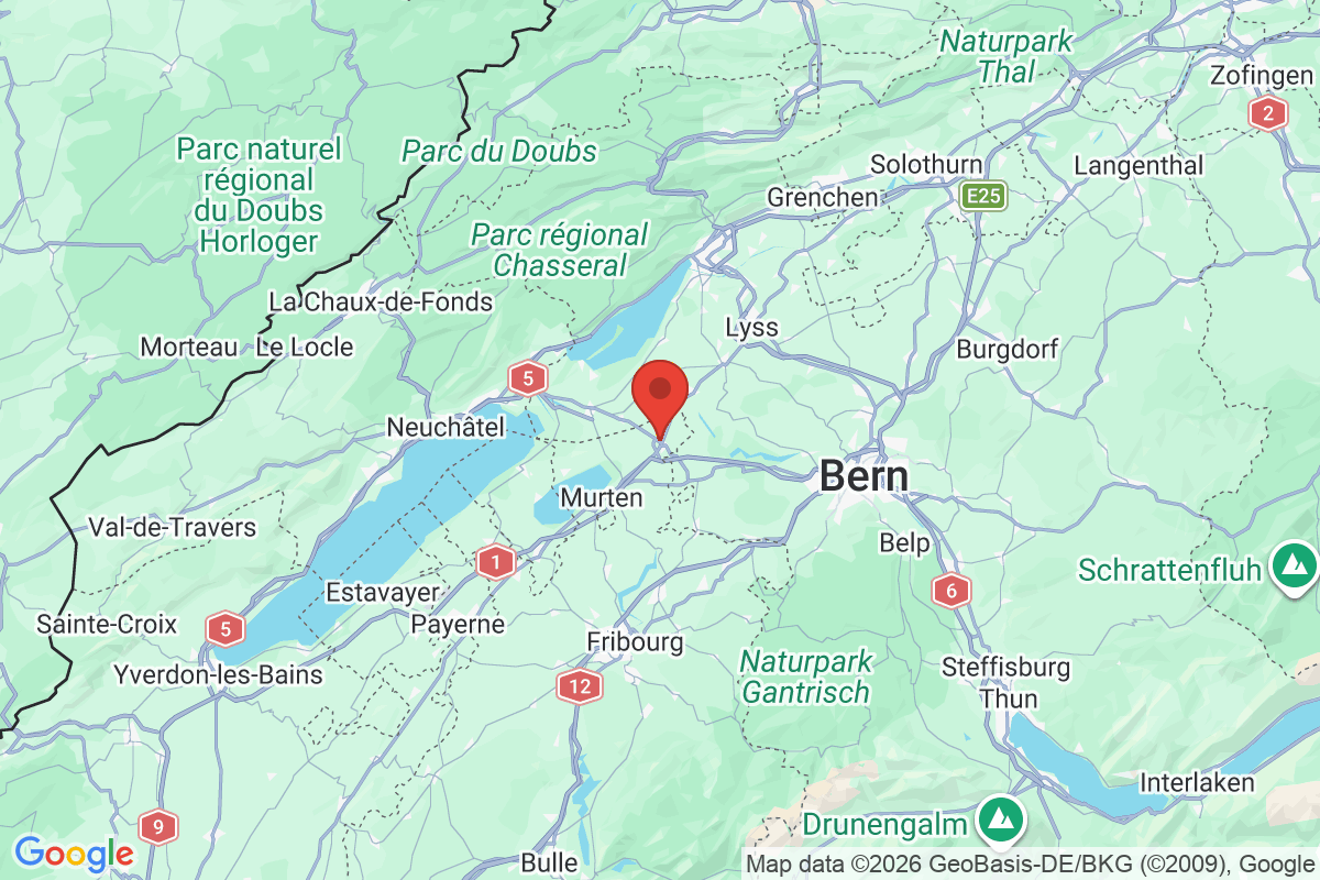 Carte de l'activité