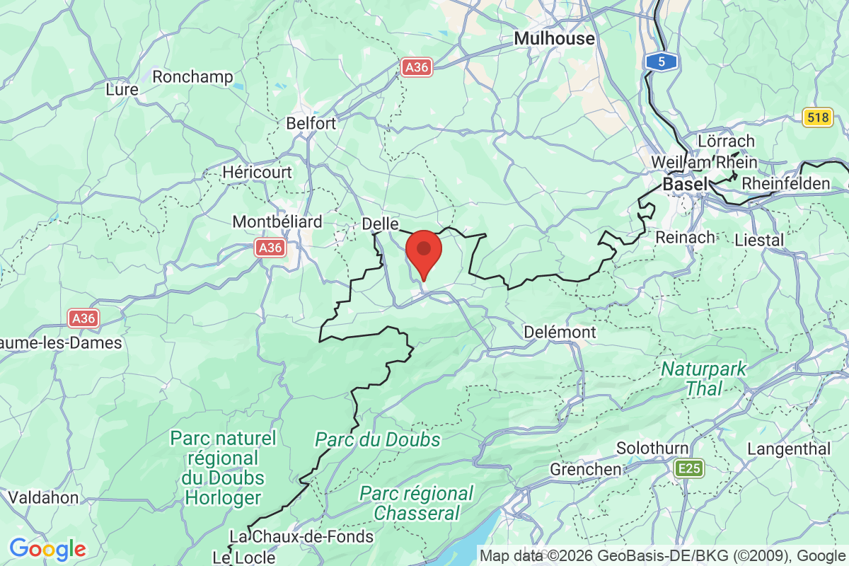 Prévisualisation de la carte