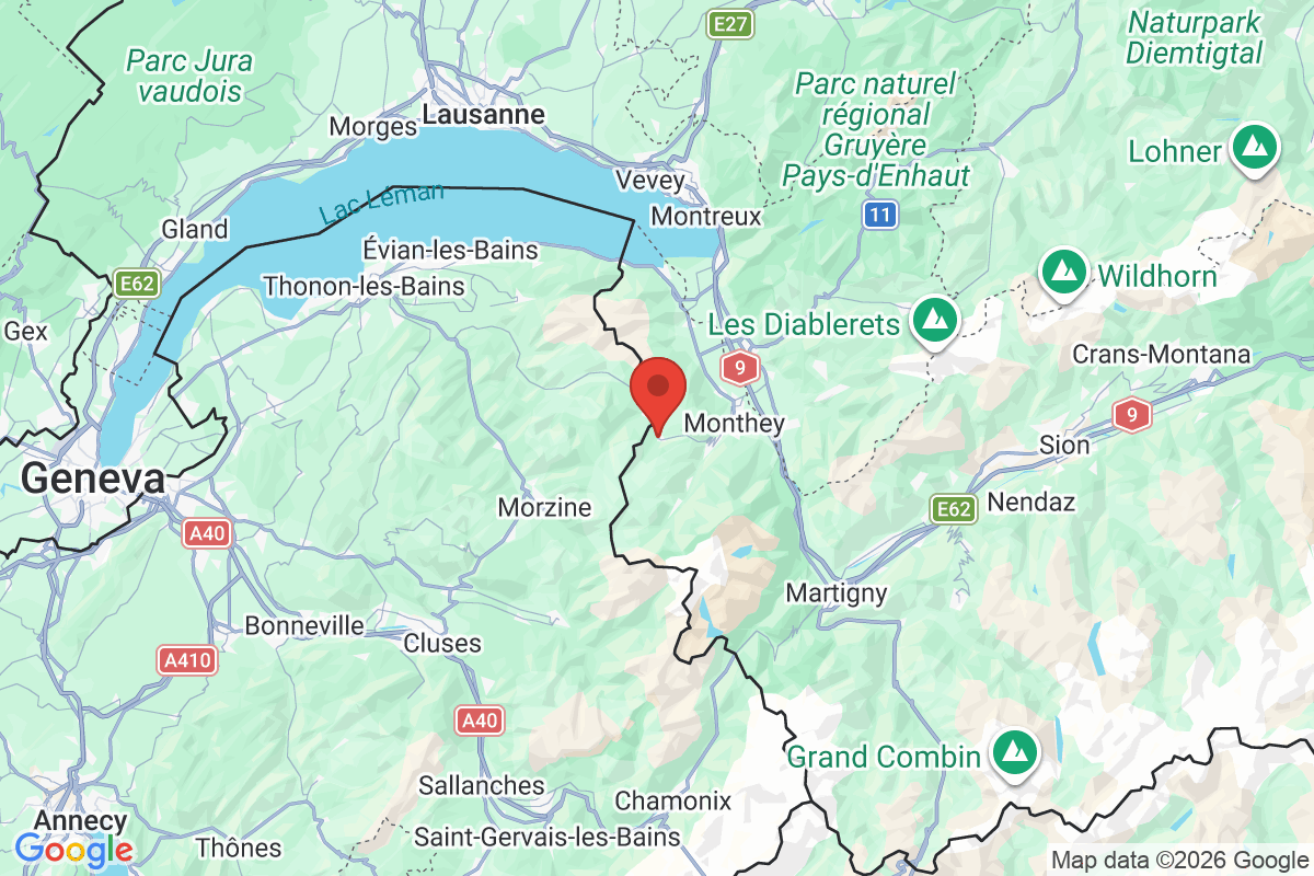 Prévisualisation de la carte