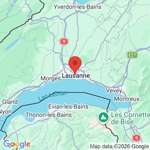 Prévisualisation de la carte