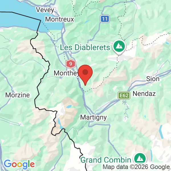 Carte de l'activité