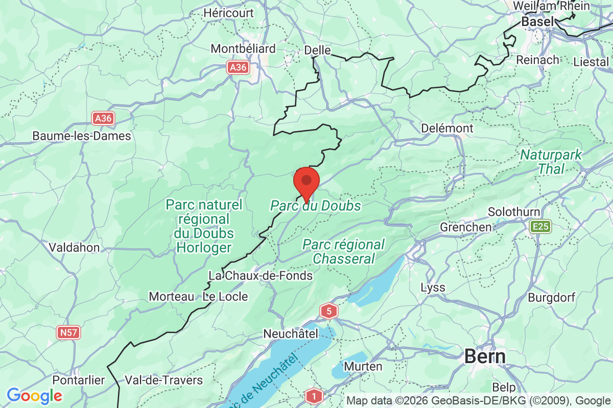 Prévisualisation de la carte