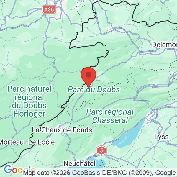 Prévisualisation de la carte