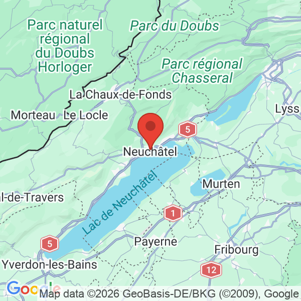 Carte de l'activité