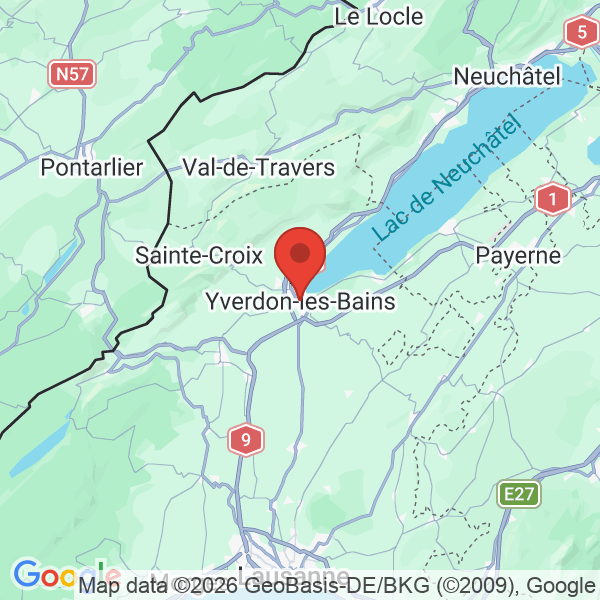 Prévisualisation de la carte
