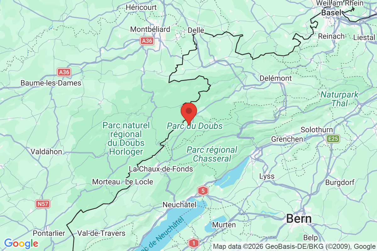 Carte de l'activité