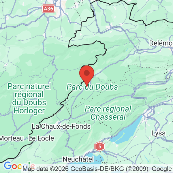 Carte de l'activité