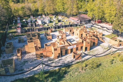 Paintball Game Area