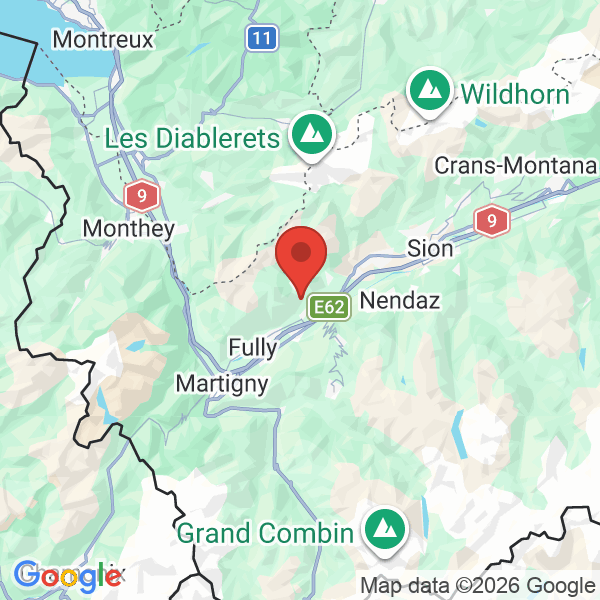 Prévisualisation de la carte