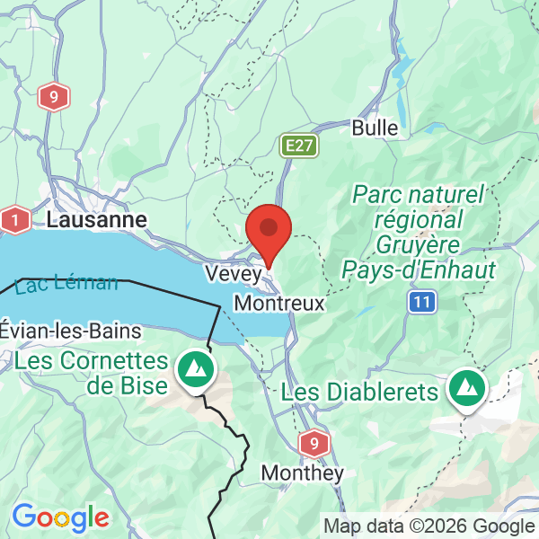Prévisualisation de la carte