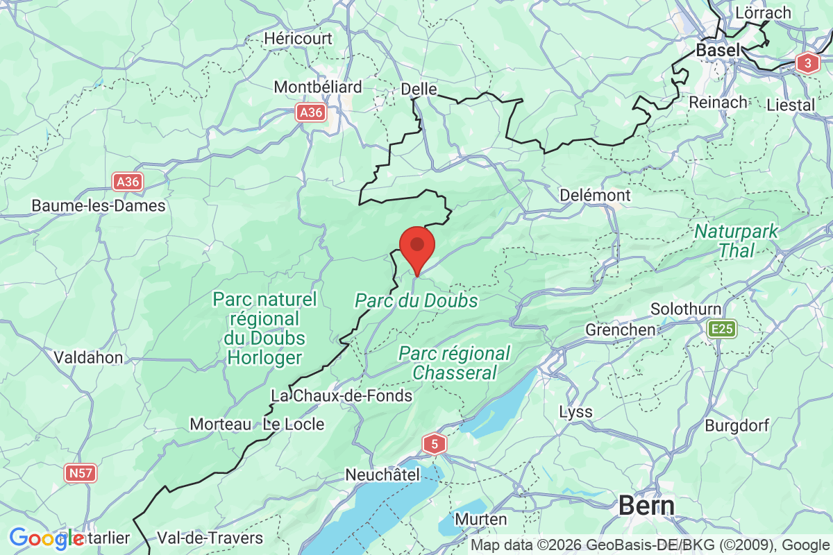 Prévisualisation de la carte