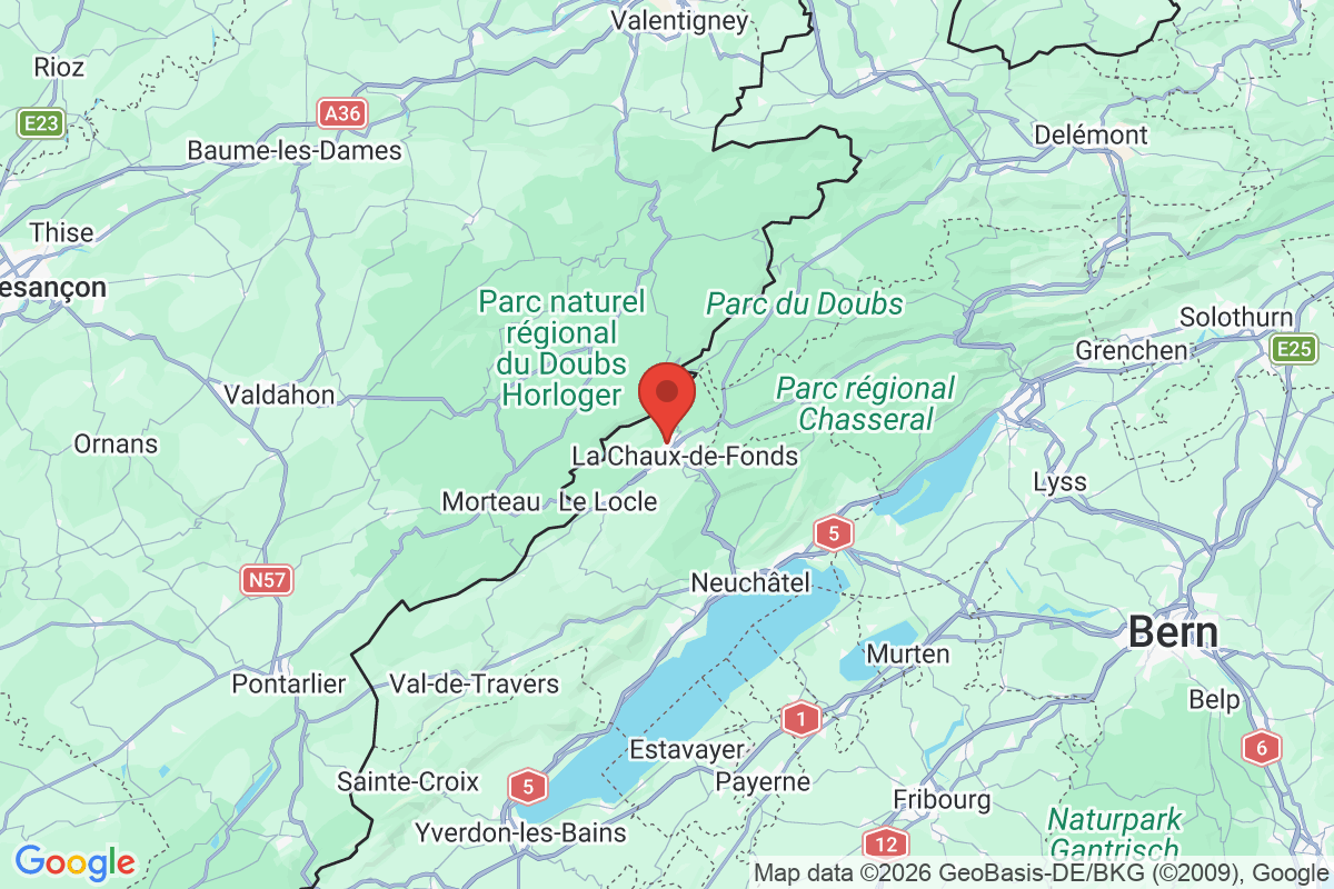 Prévisualisation de la carte