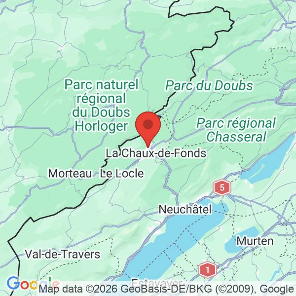 Prévisualisation de la carte