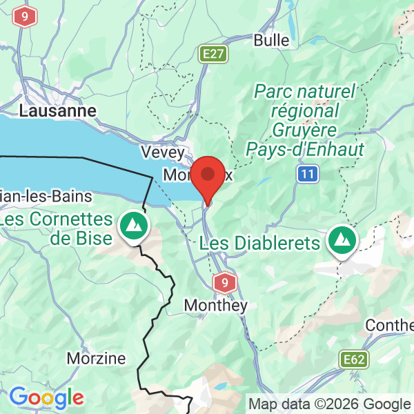Prévisualisation de la carte