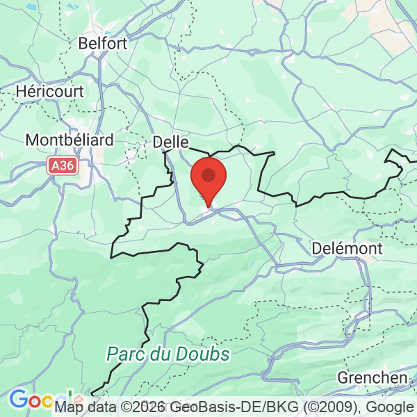 Prévisualisation de la carte