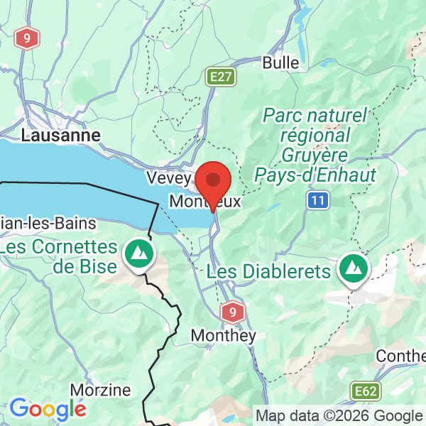 Prévisualisation de la carte