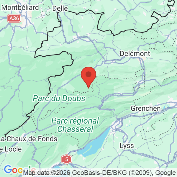 Prévisualisation de la carte