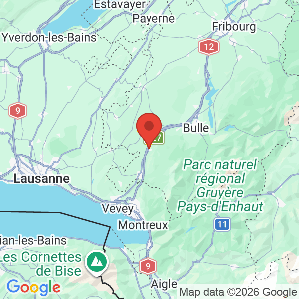 Prévisualisation de la carte