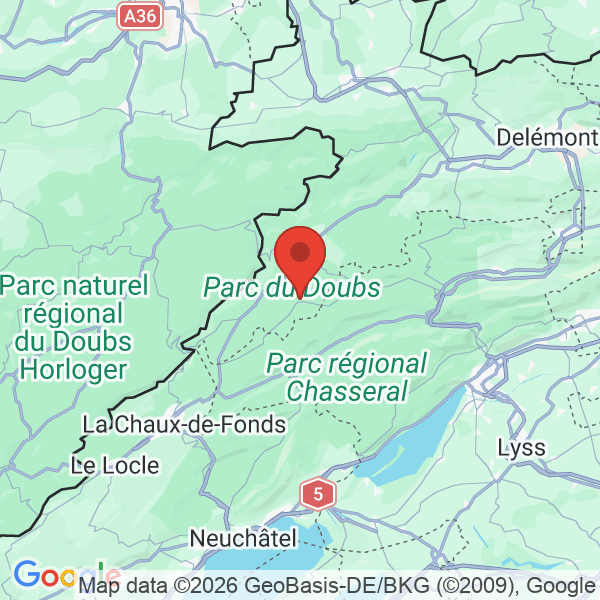 Prévisualisation de la carte