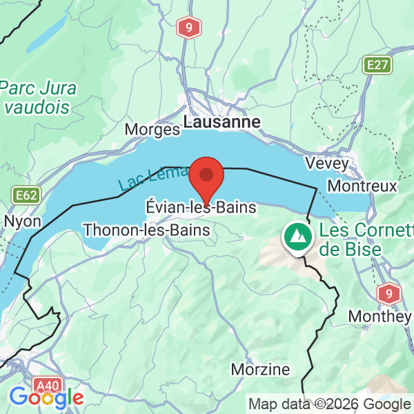Prévisualisation de la carte