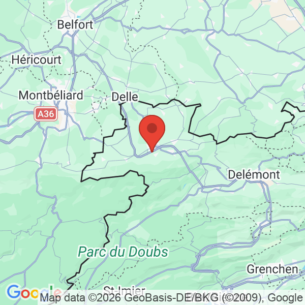 Prévisualisation de la carte
