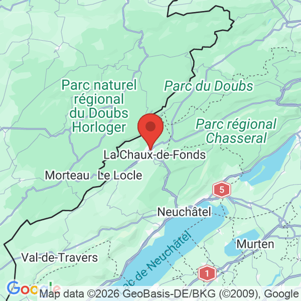 Prévisualisation de la carte