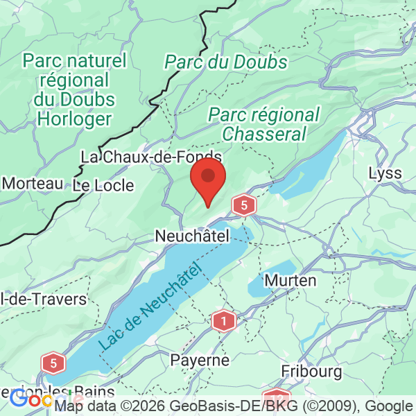 Prévisualisation de la carte