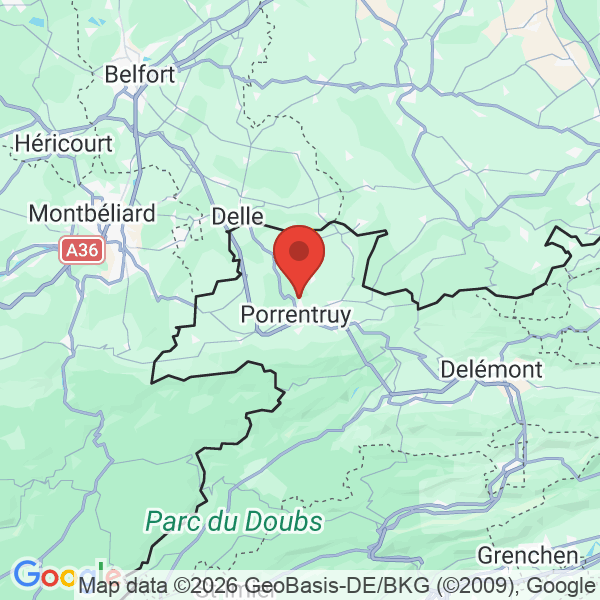 Prévisualisation de la carte