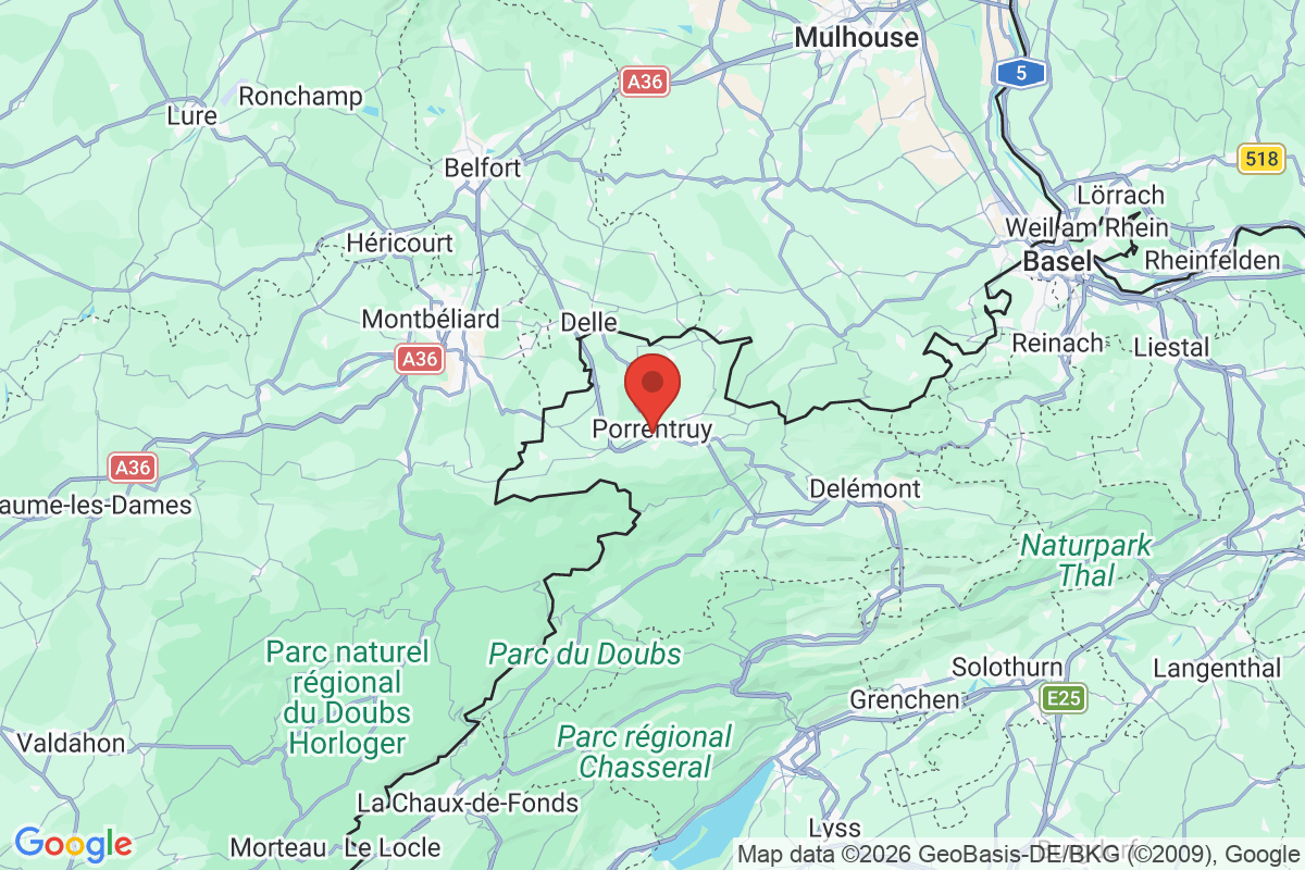 Prévisualisation de la carte