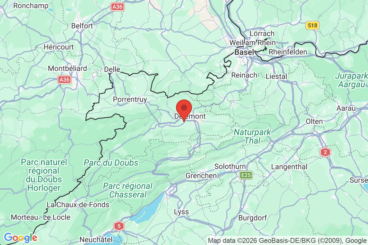 Prévisualisation de la carte