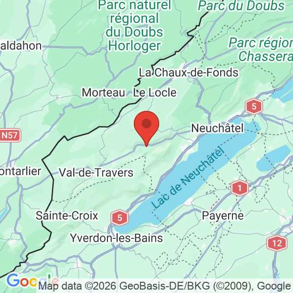 Prévisualisation de la carte
