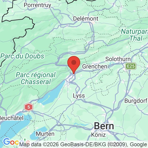 Prévisualisation de la carte