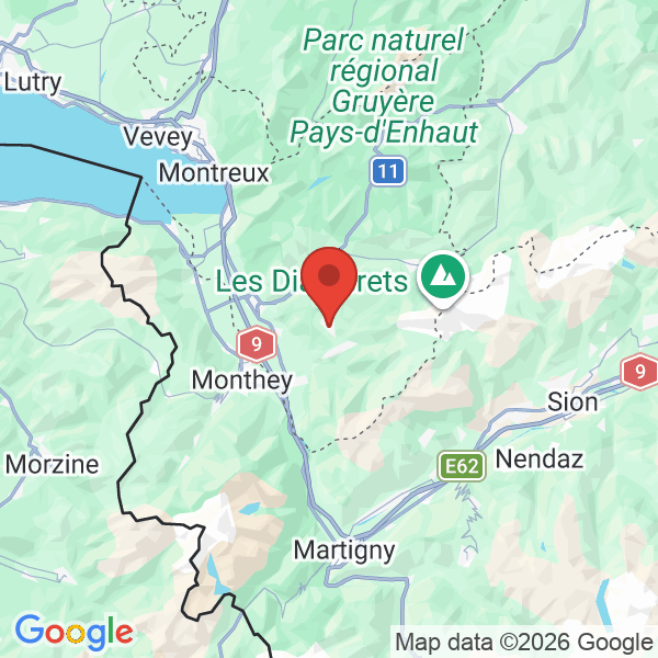 Prévisualisation de la carte