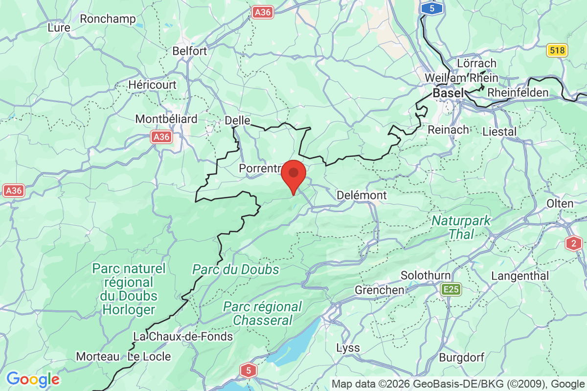 Prévisualisation de la carte