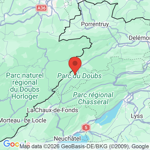 Prévisualisation de la carte